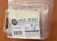 Queso Azul madurado artesanalmente con hojas de Plágano