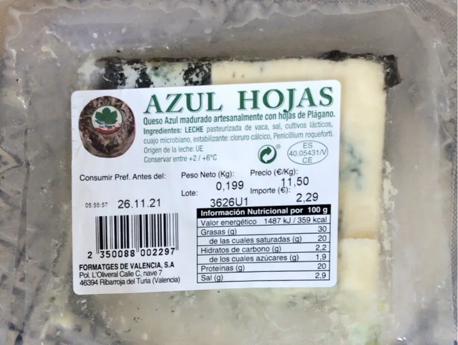 Azul Hojas