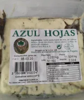 Azul hojas