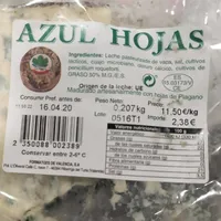 QUESO AZUL HOJAS