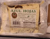 Azul hojas