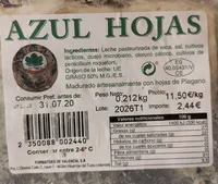 Queso Azul Hojas