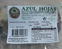 Azul hojas