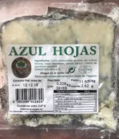 Azul hojas