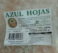 Queso Azul Hojas