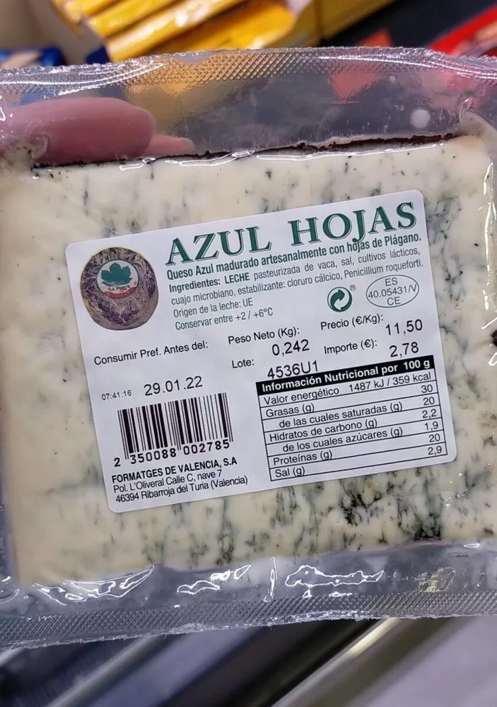 Queso azul