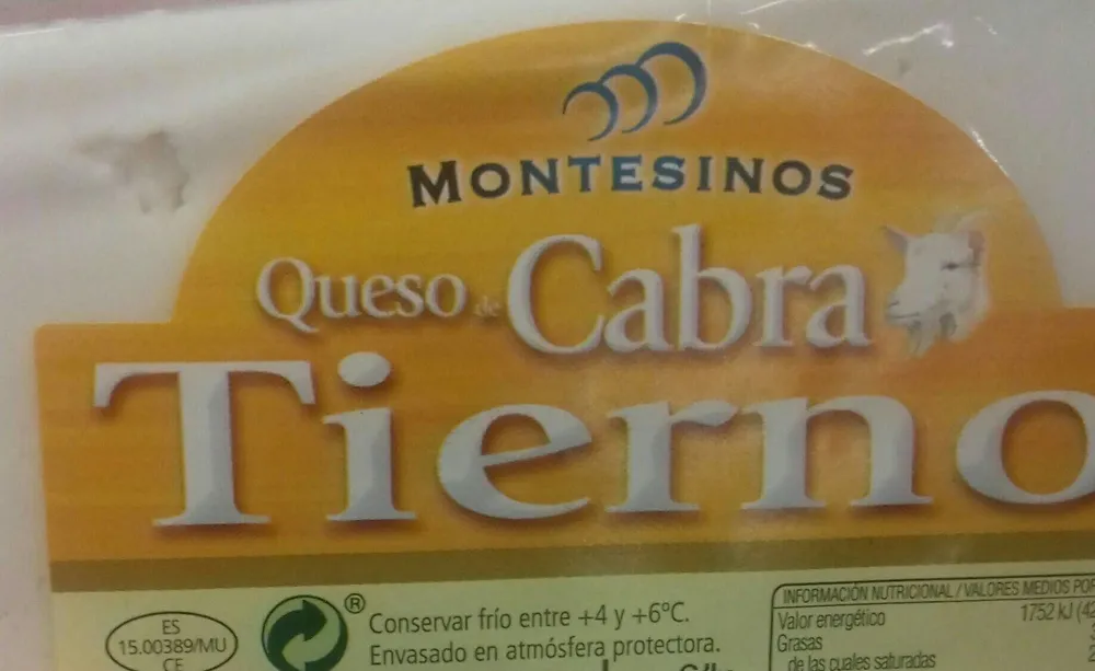 Queso tierno cabra