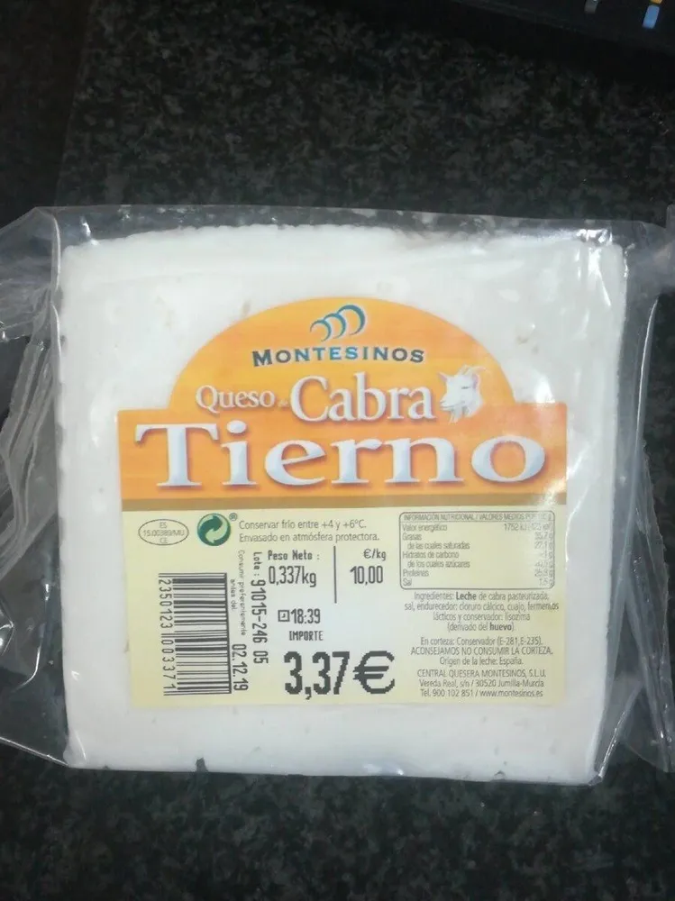 Queso de cabra Tierno