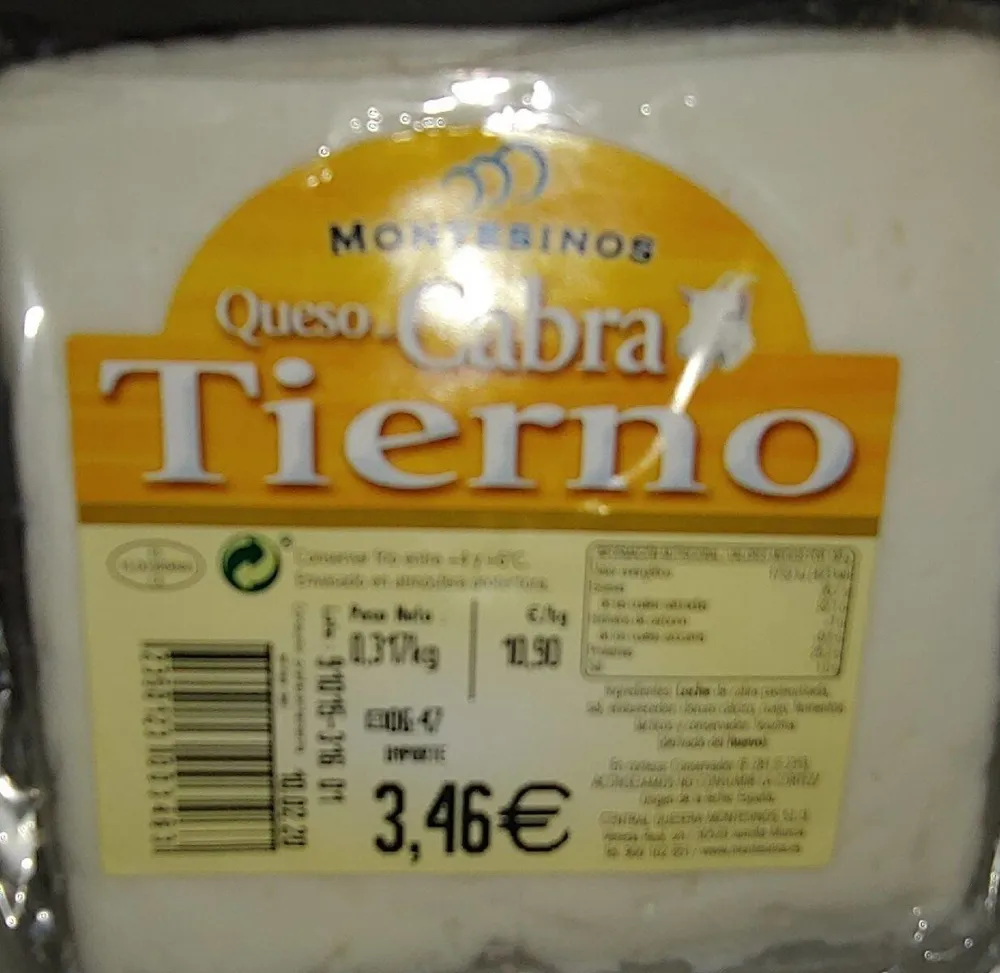 Queso cabra tierno