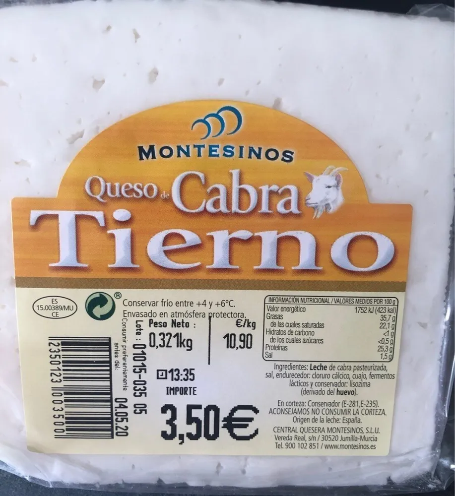 Queso de Cabra Tierno