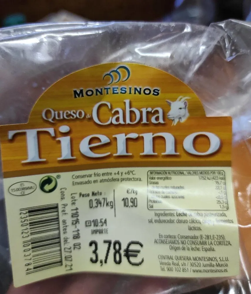 Queso de cabra tierno