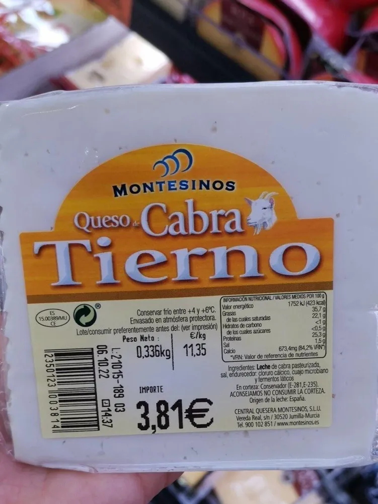 Queso de cabra tierno