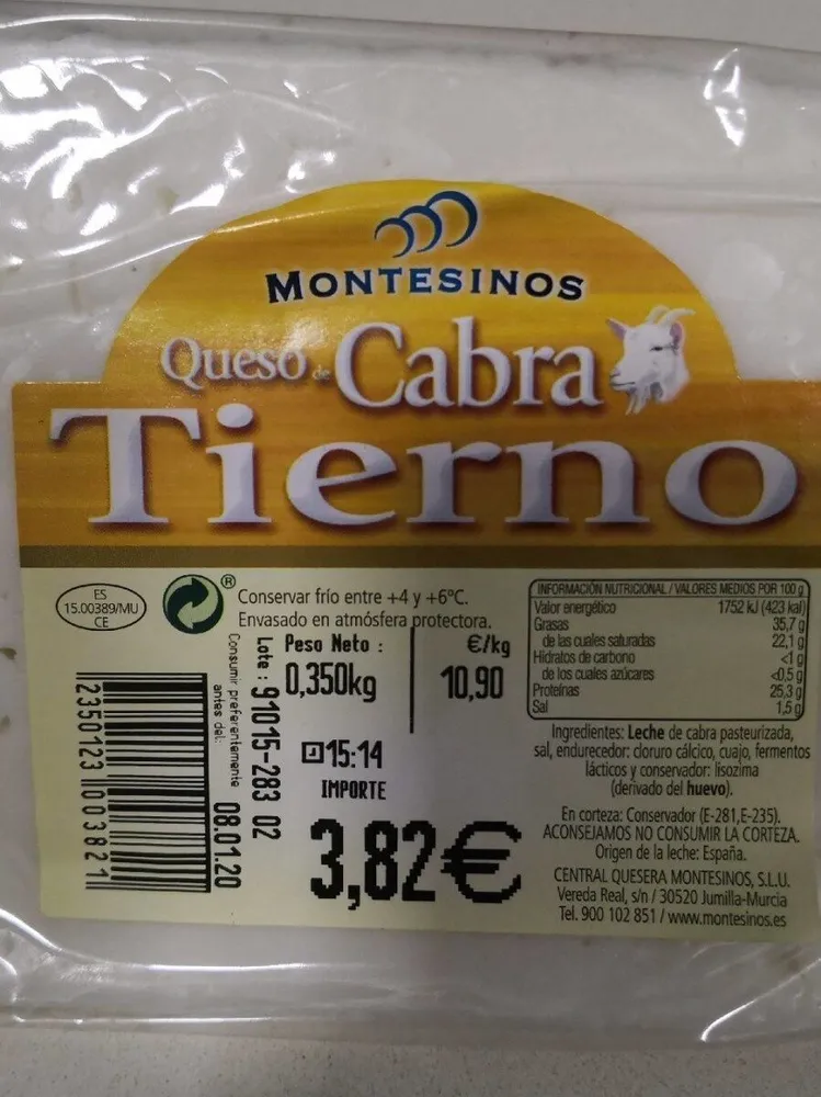 Queso de cabra tierno