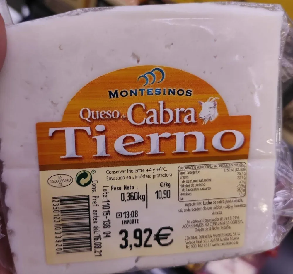 Queso de cabra tierno