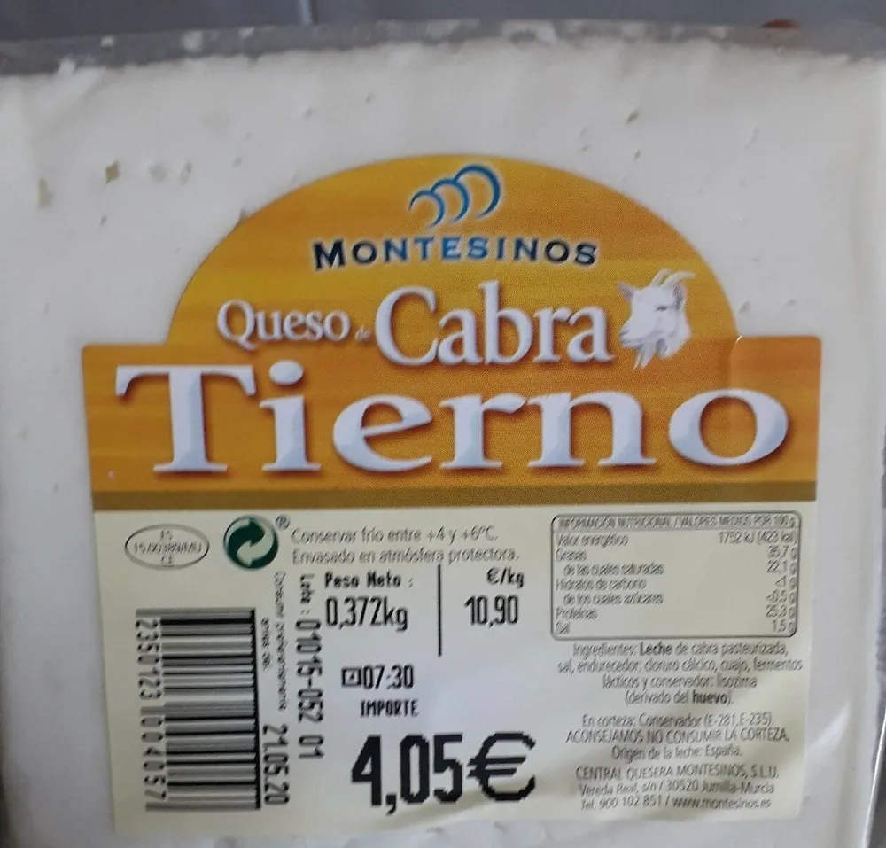 Queso de cabra tierno