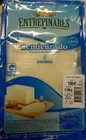Queso semicurado en lonchas
