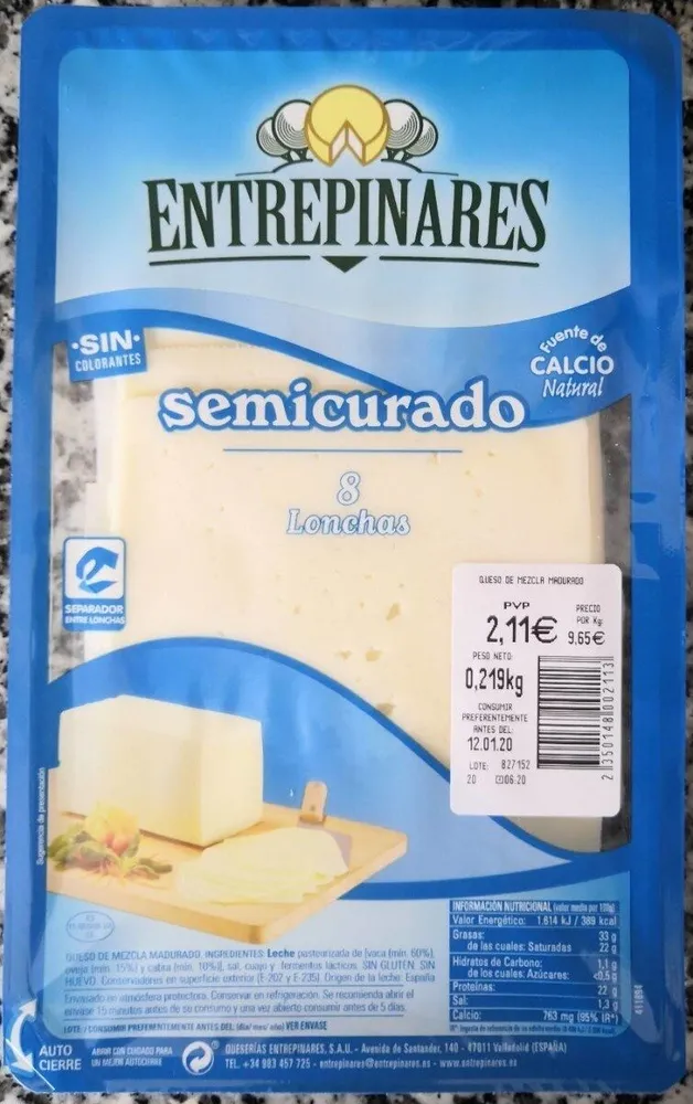 Queso semicurado