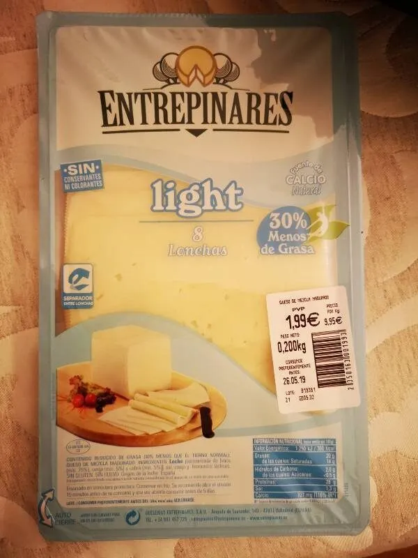 Queso Entrepinares light