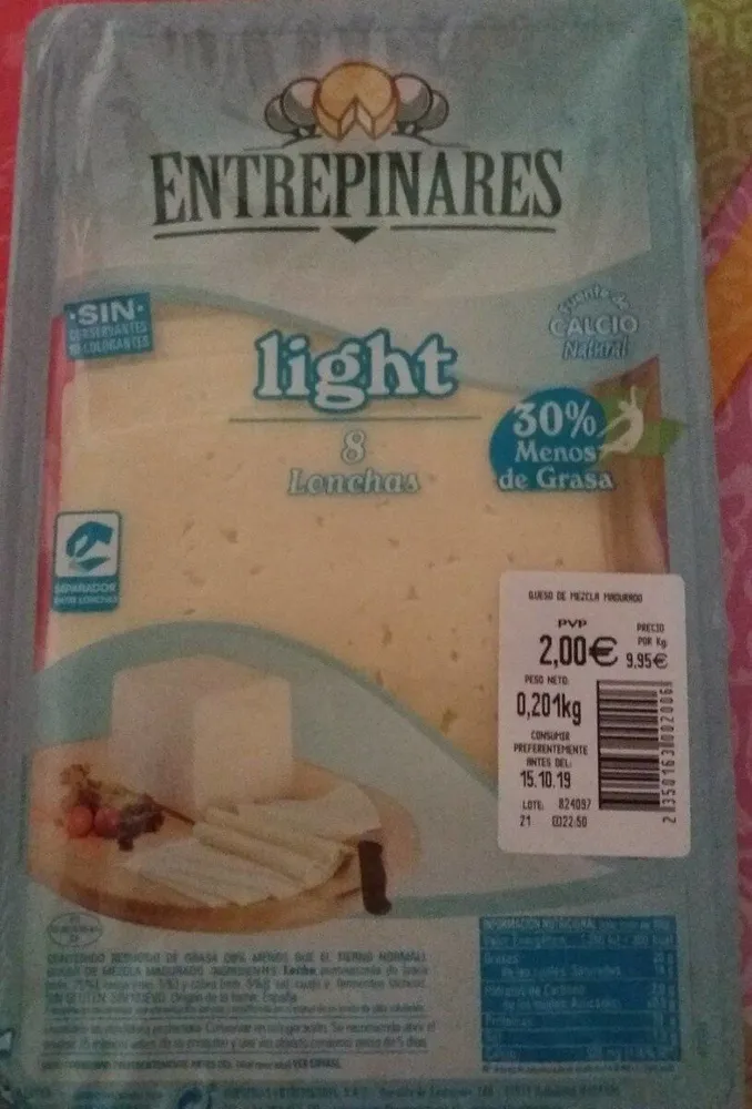 Queso de mezcla madurado
