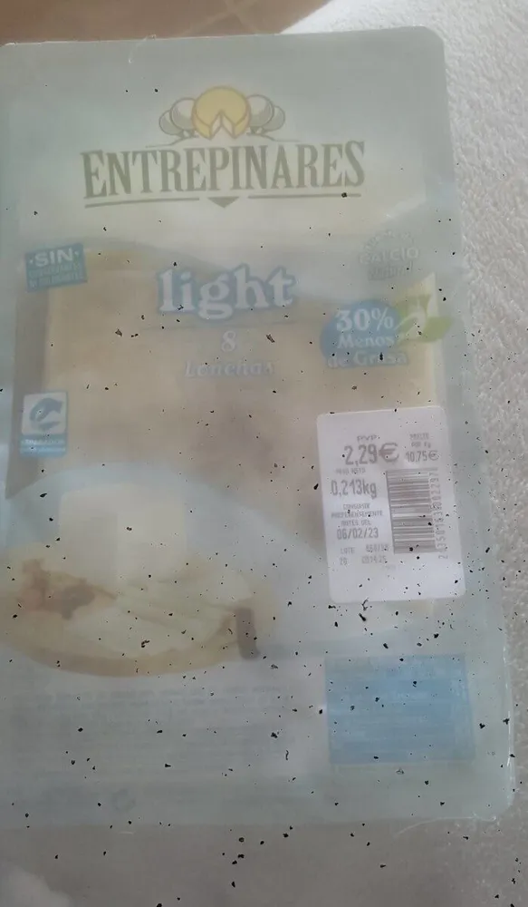 Entrepinares light lonchas