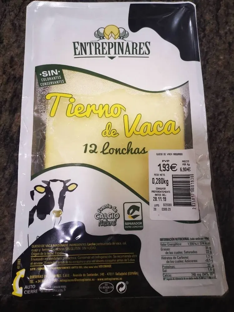 Tierno de vaca (queso)