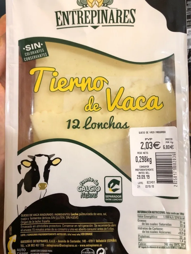 Queso Tierno de Vaca