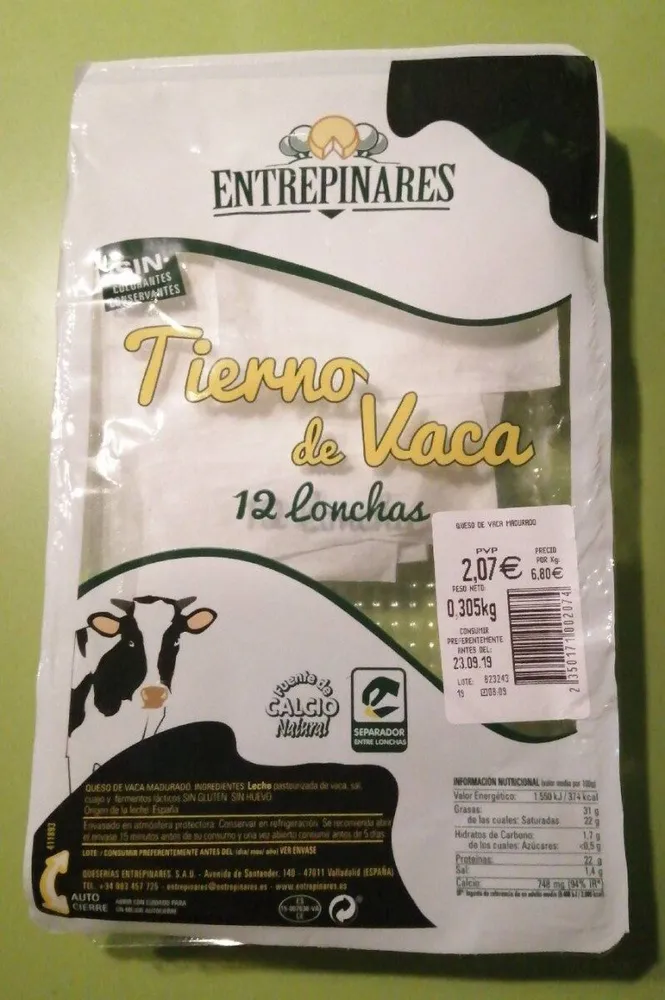 Tierno de vaca