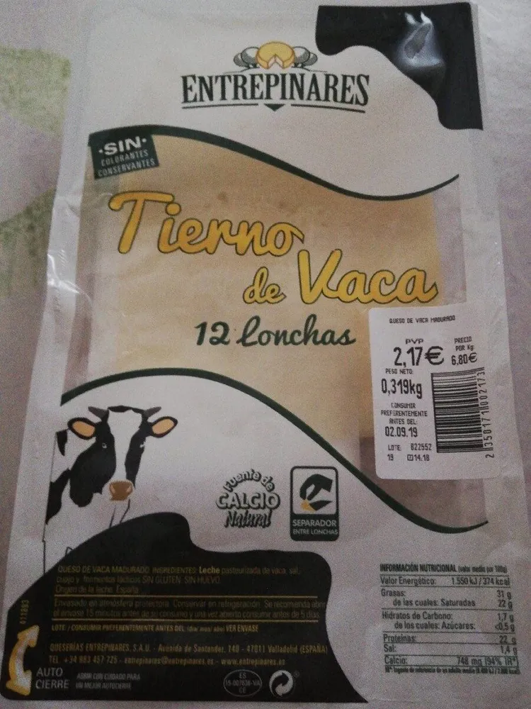 Tierno de vaca