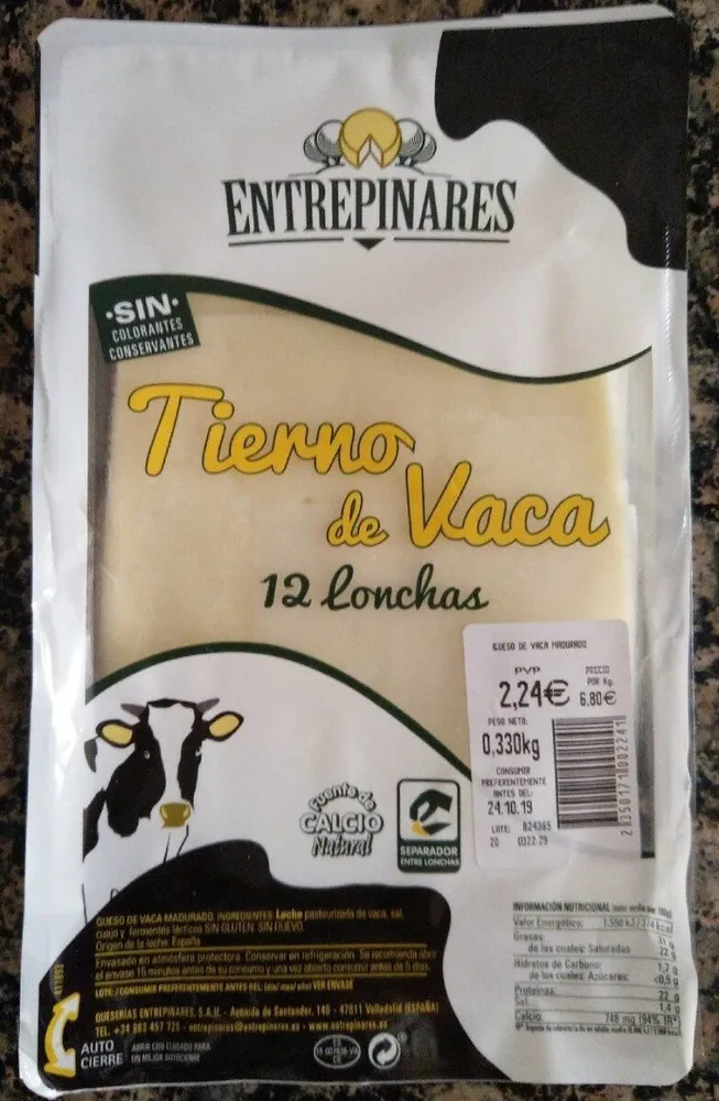 Queso tierno de vaca