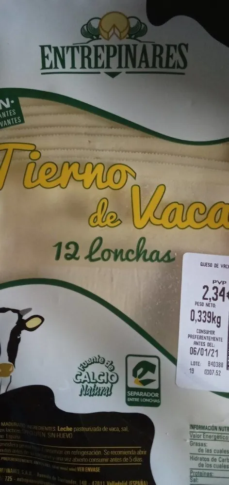 Tierno de Vaca
