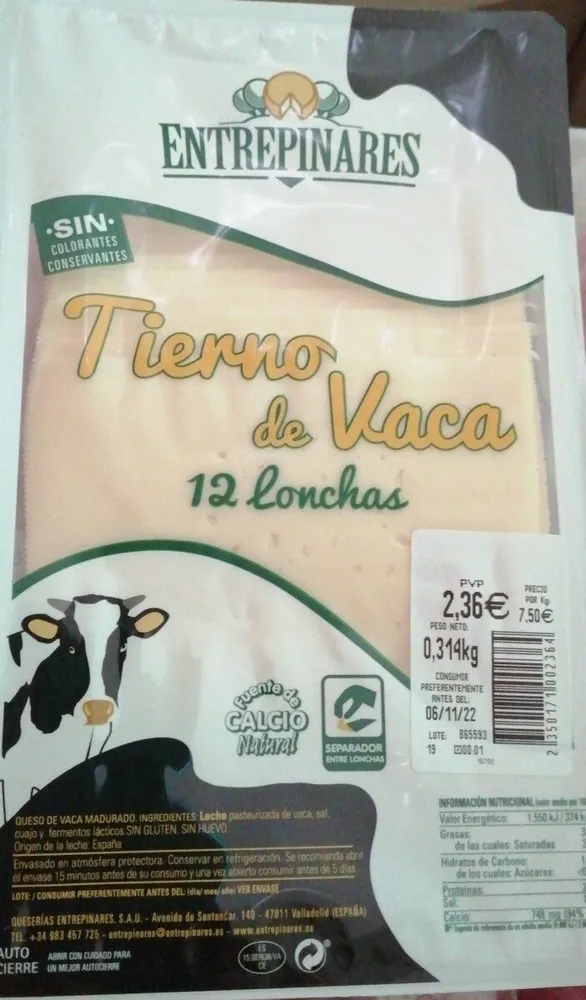 Tierno de vaca