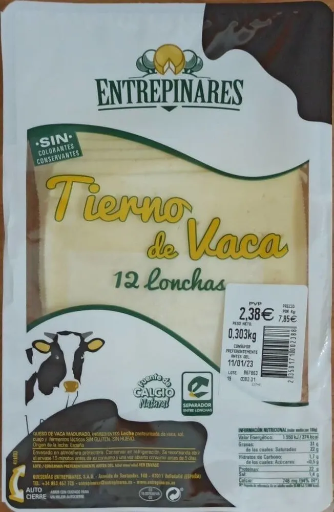Tierno de vaca