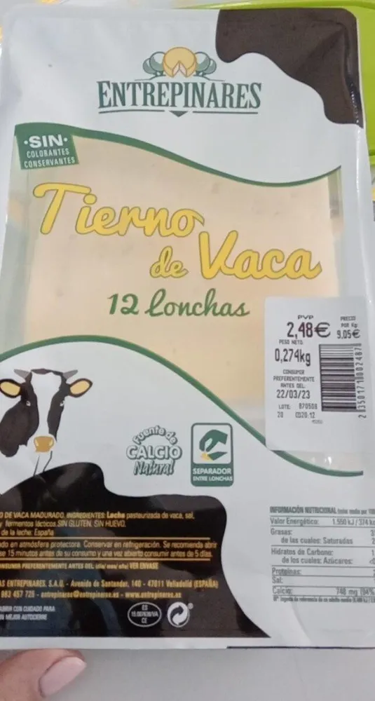 Tierno de vaca