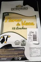 Queso tierno de vaca en lonchas