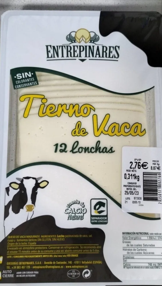 Tierno de vaca
