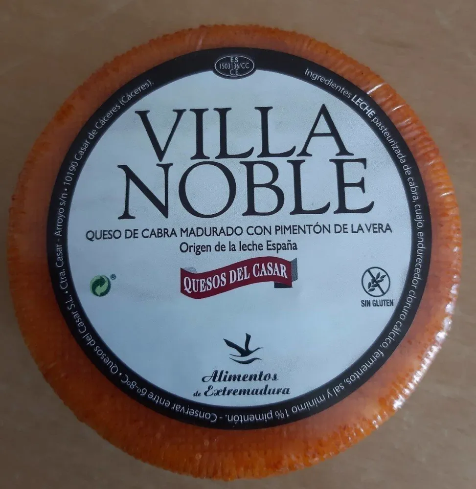 Queso de cabra madurado con pimentón de la vera