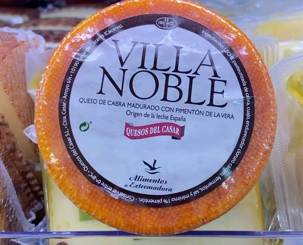 Queso cabra pimentón