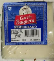 Queso semicurado Garcia Baquero