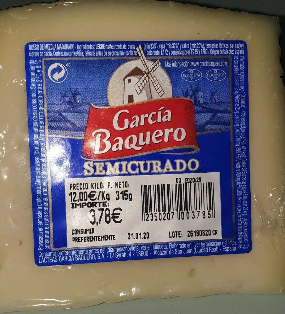 Queso semicurado