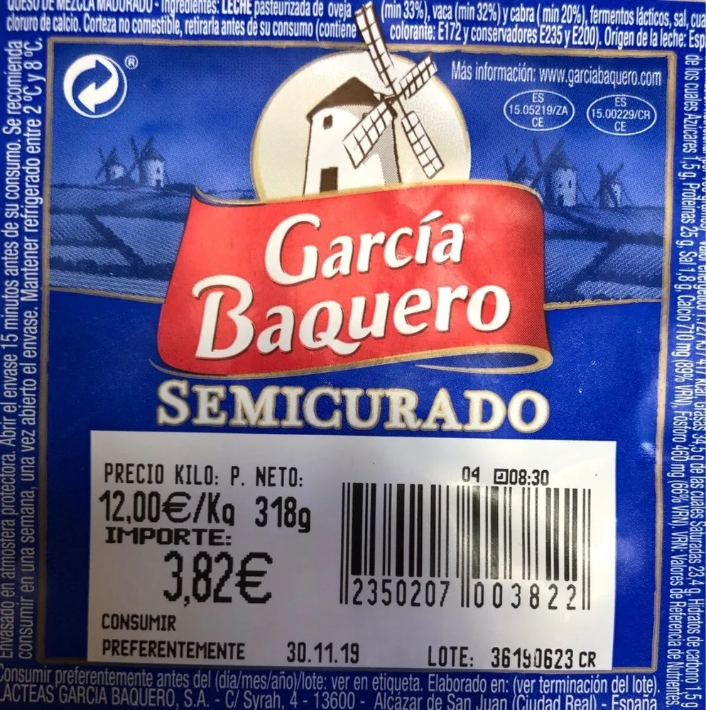 Queso semicurado