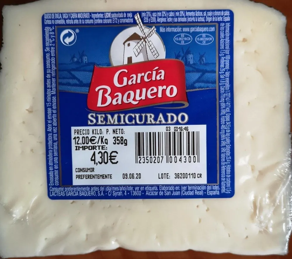 Queso semicurado