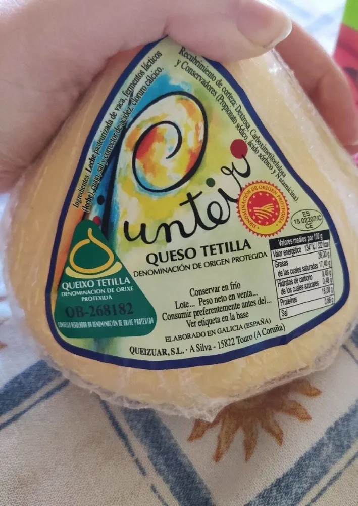 Queso tetilla