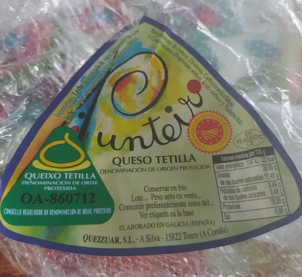 Queso tetilla