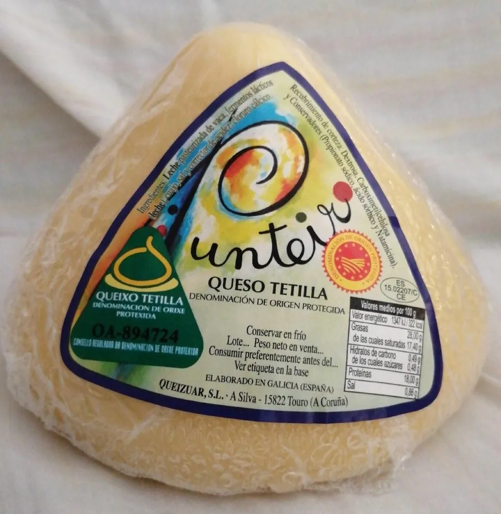 Queso tetilla