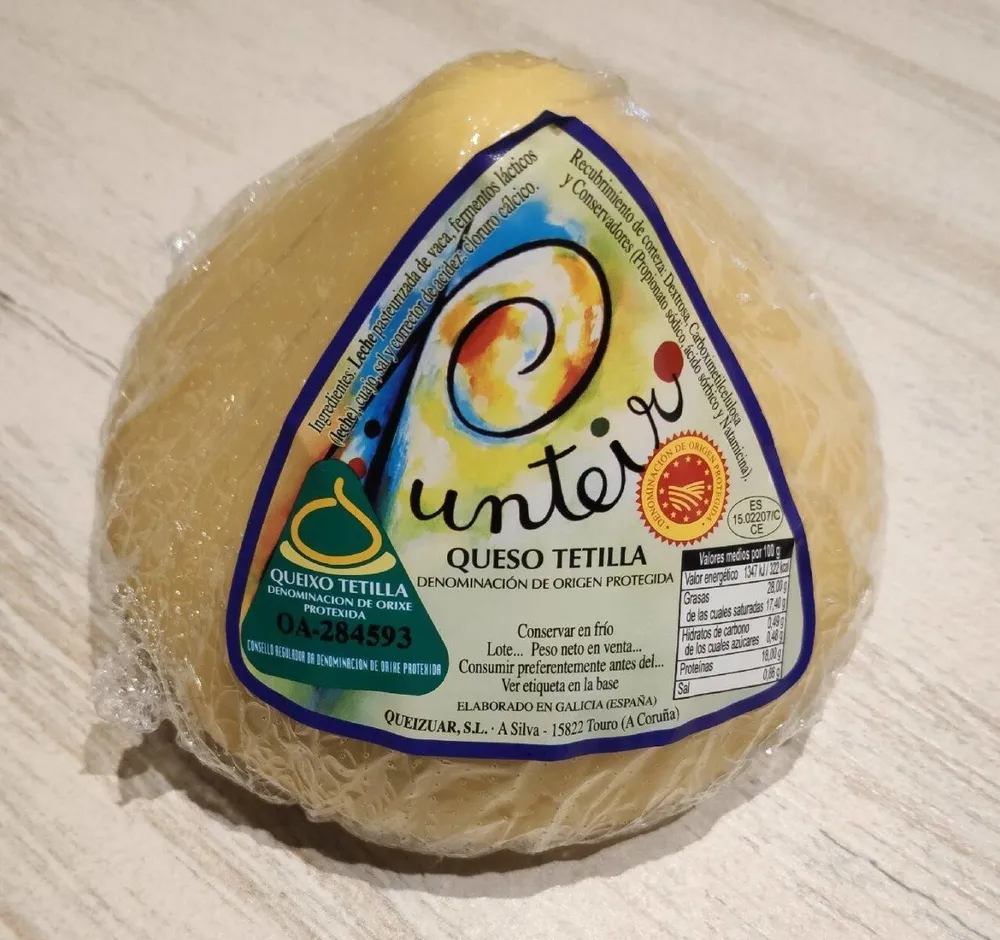 Queso tetilla