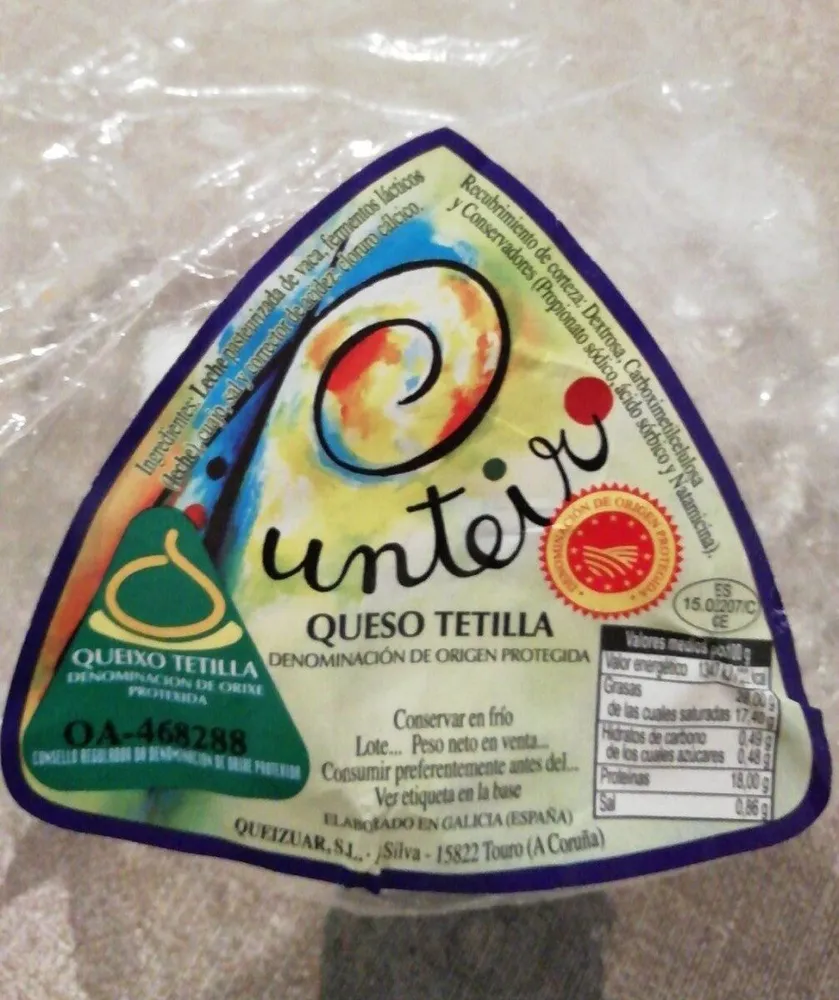Queso tetilla