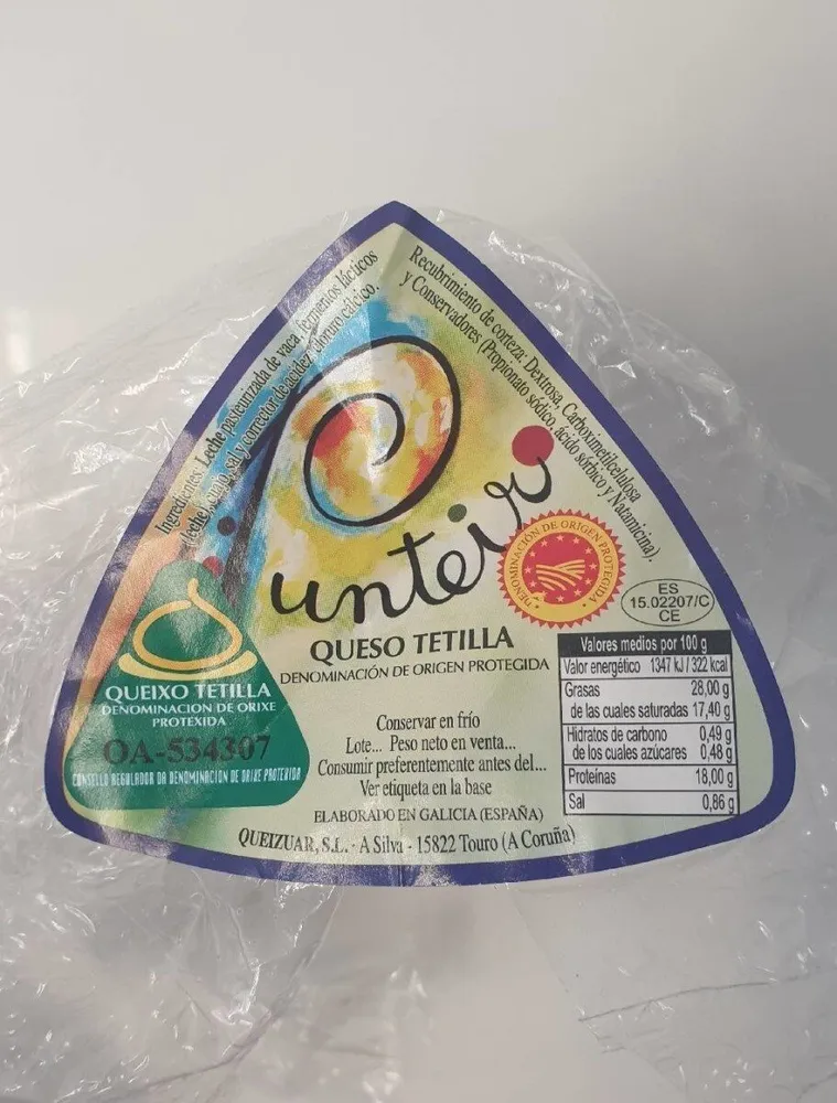 Queso tetilla