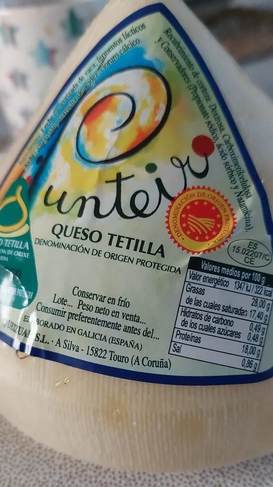 Queso tetilla DOP