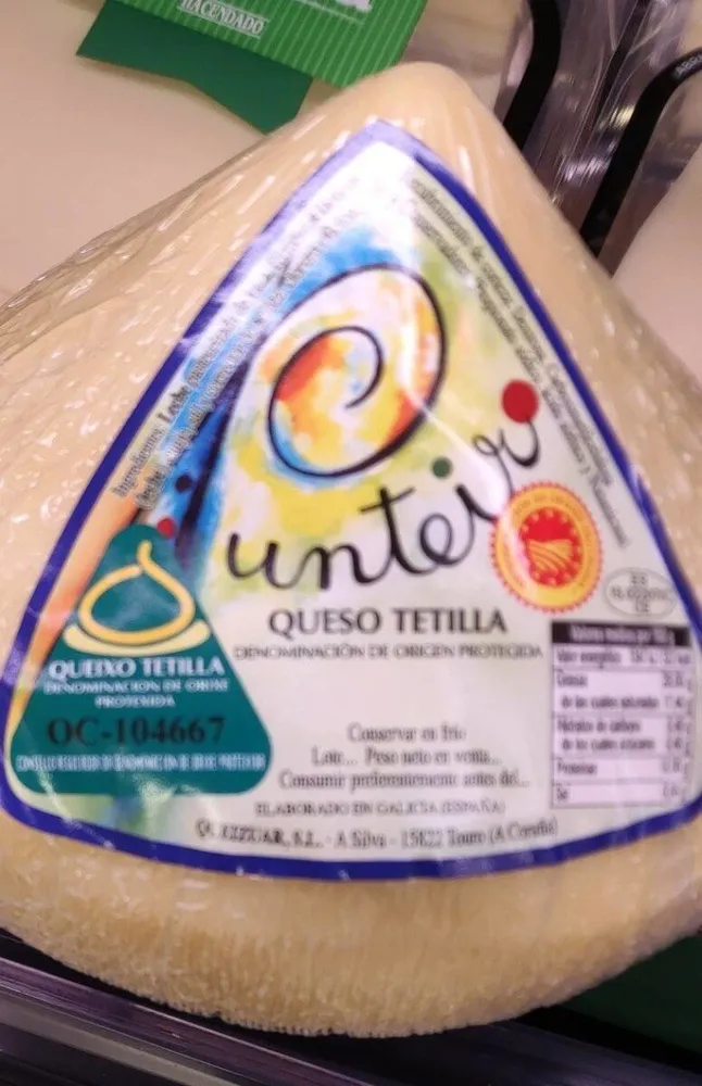 Queso tetilla