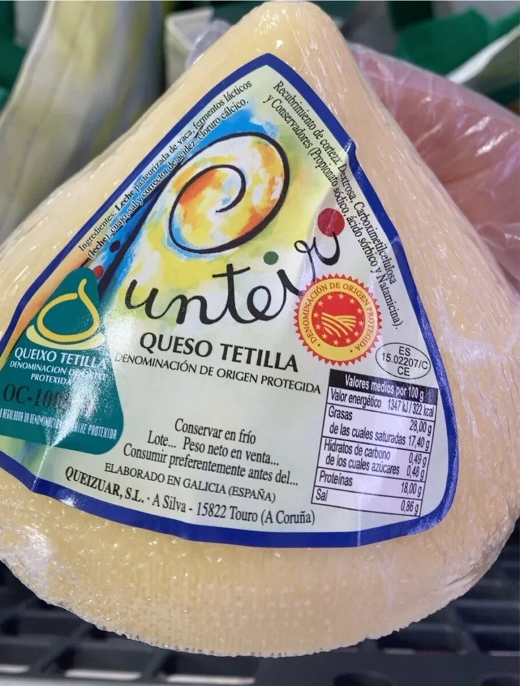 Queso tetilla